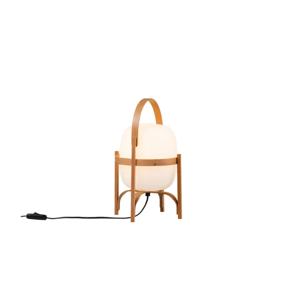 Santa & Cole - Cestita Tischleuchte Wood/White