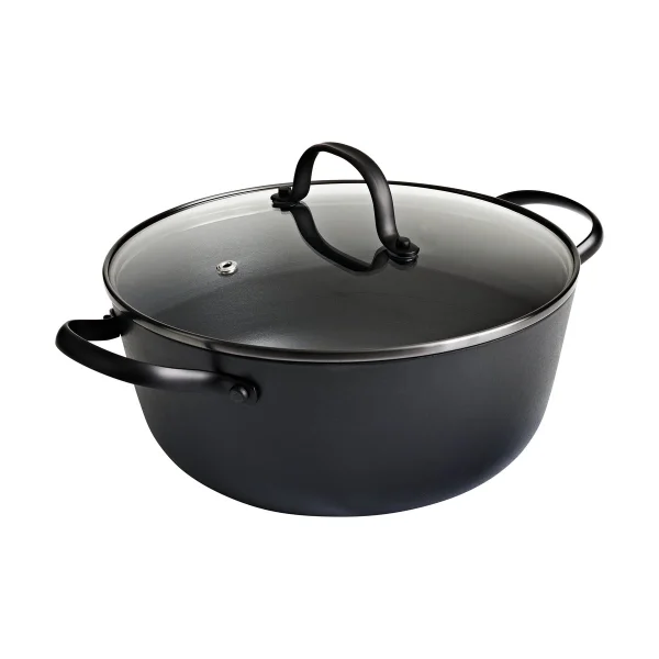Satake Satake Topf aus Leichtgusseisen mit Glasdeckel 24 cm