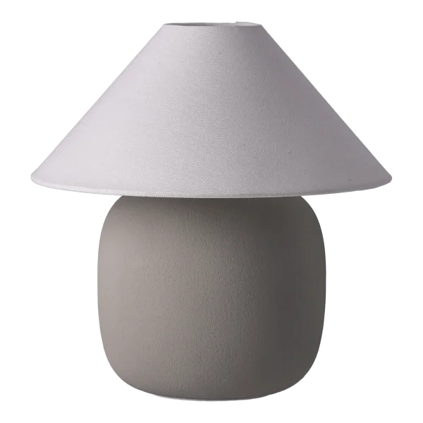 Scandi Living Boulder Tischleuchte 29 cm grey-white