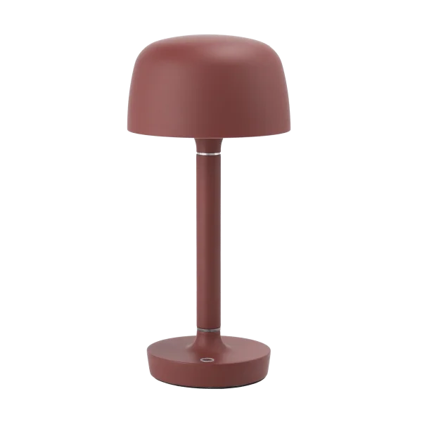 Scandi Living Halo portable Tischleuchte 25,5 cm Burgundy