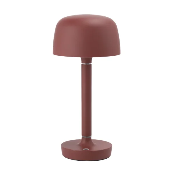 Scandi Living Halo tragbare Tischleuchte 25,5 cm Burgundy