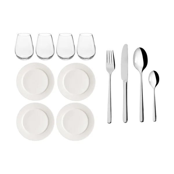 Scandi Living Scandi Living Starterset Abendessen 32 Teile