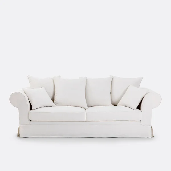 Schlafsofa Adelia, Dickes Leinen, Bultex