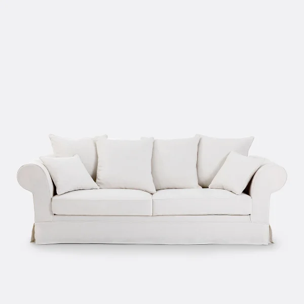 Schlafsofa Adelia, Dickes Leinen