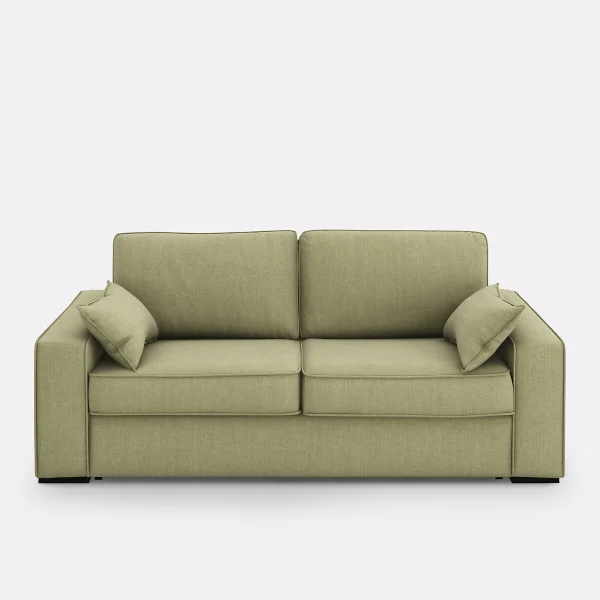 Schlafsofa Cécilia, Baumwolle/leinen, Latex