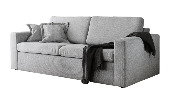 Schlafsofa grau 207 cm - SPA