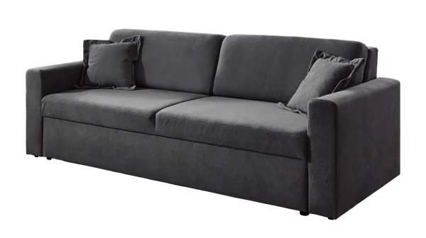 Schlafsofa grau 235 cm - BOXER