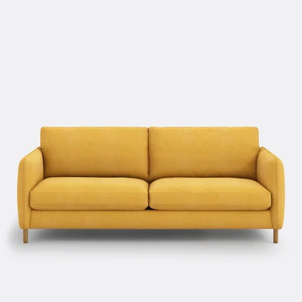 Schlafsofa Loméo, Baumwolle/leinen, 2/3/4-sitzer