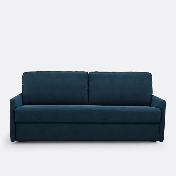 Schlafsofa Marta, Samt, Latex