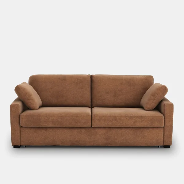 Schlafsofa Timor, Strukturgewebe, Schaumstoff