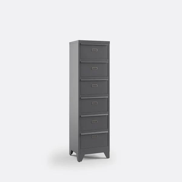 Schrank Hiba Mit Klapptüren, Stahl