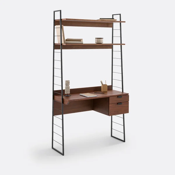 Schreibtisch Mit Regal "watford"