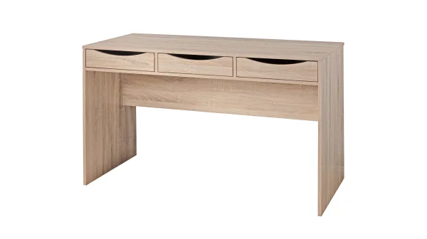 Schreibtisch Sonoma Eiche 120 x 55 cm - mit Schubladen - MONS