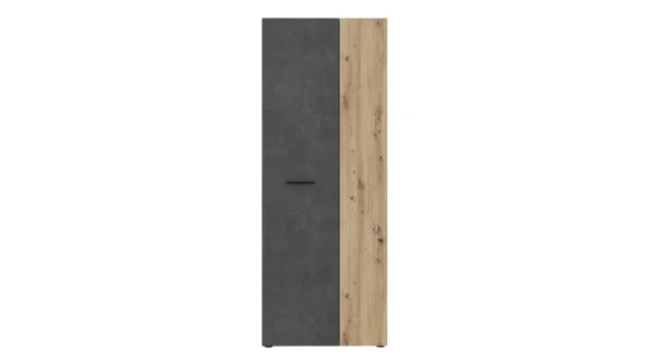Schuhschrank Artisan Eiche - Betonoptik 69 x 181 cm - NET
