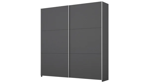 Schwebetürenschrank grau - 175 cm - von rauch - AURELIA