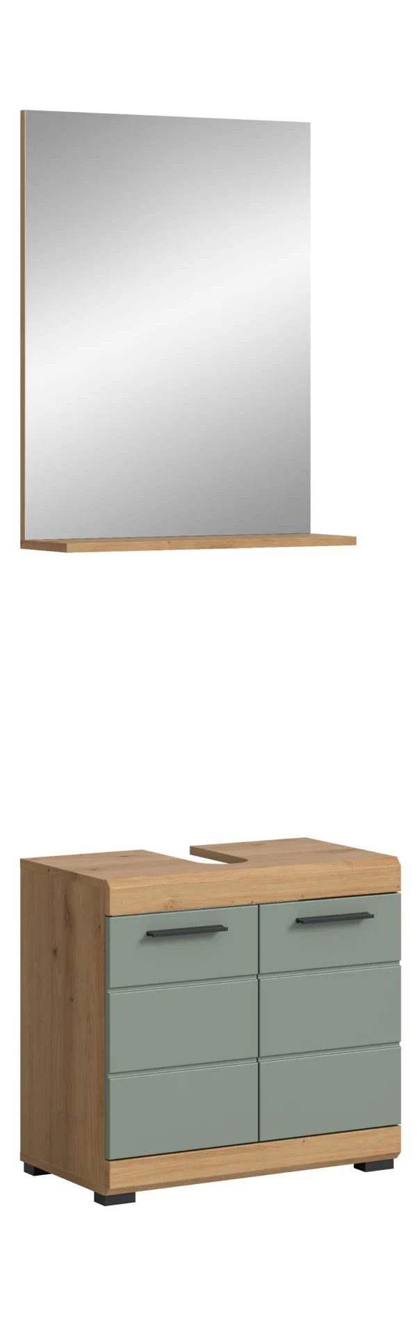 Scout Badmöbelset S21 Salbeidekor, Eiche Dekor.