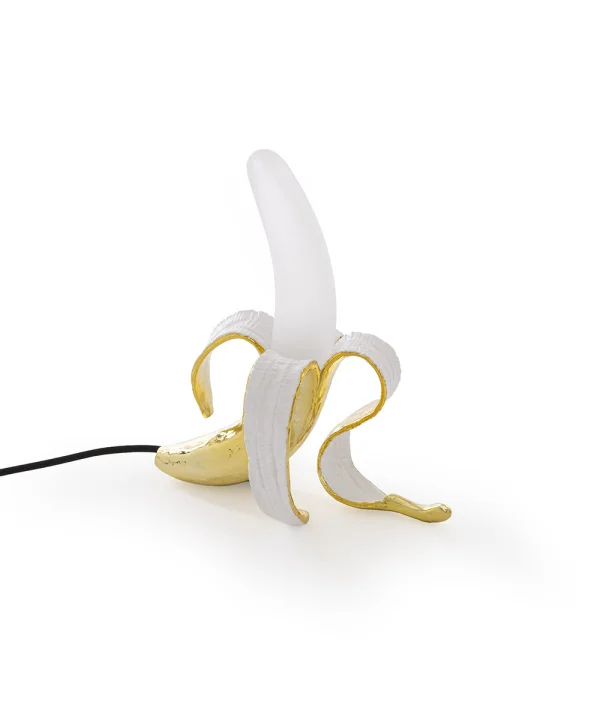 Seletti - Banana Lamp Louie Tischleuchte Gold