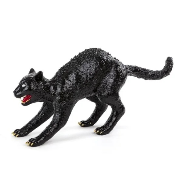 Seletti - Cujo The Cat Tischleuchte Black