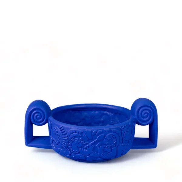 SELETTI - Magna Graecia Centrotavola Vase Blau