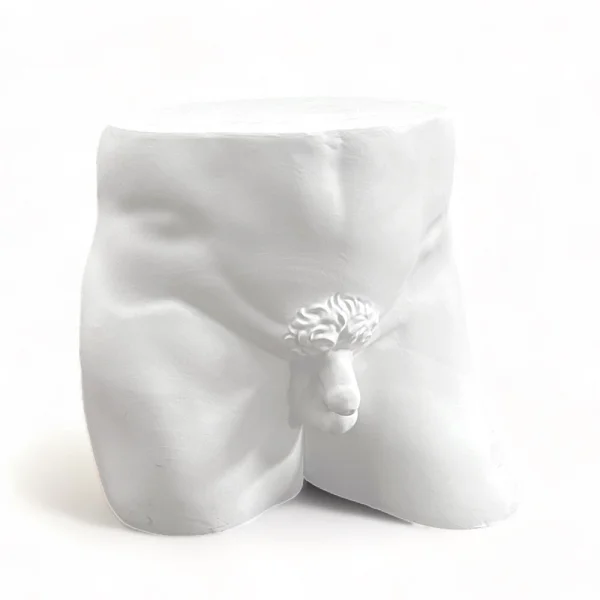 Seletti - Piece of Me Man Stuhl White