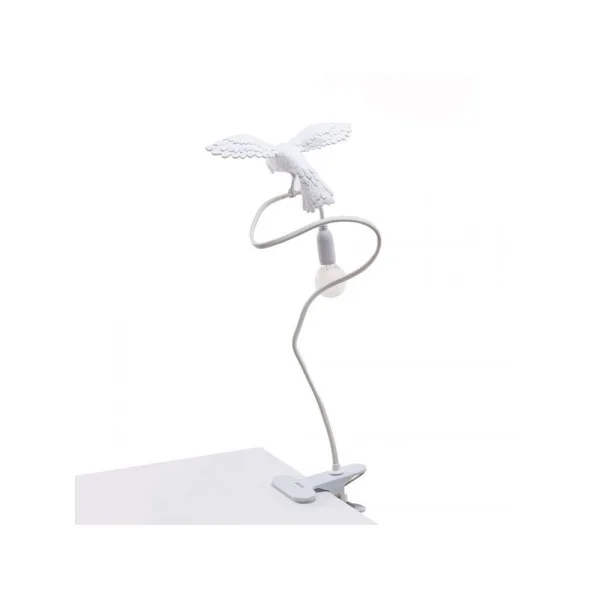 SELETTI - Sparrow Cruising Klemmleuchte White