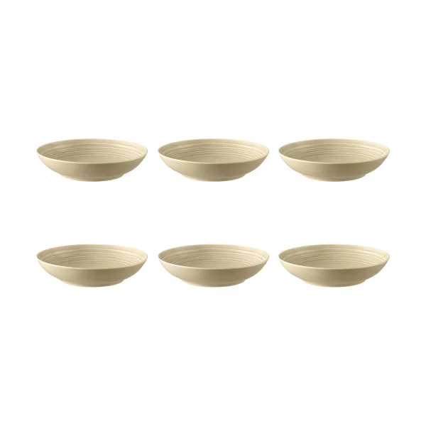 Seltmann Weiden Terra tiefer Teller Ø21,2cm 6er Pack Sand Beige