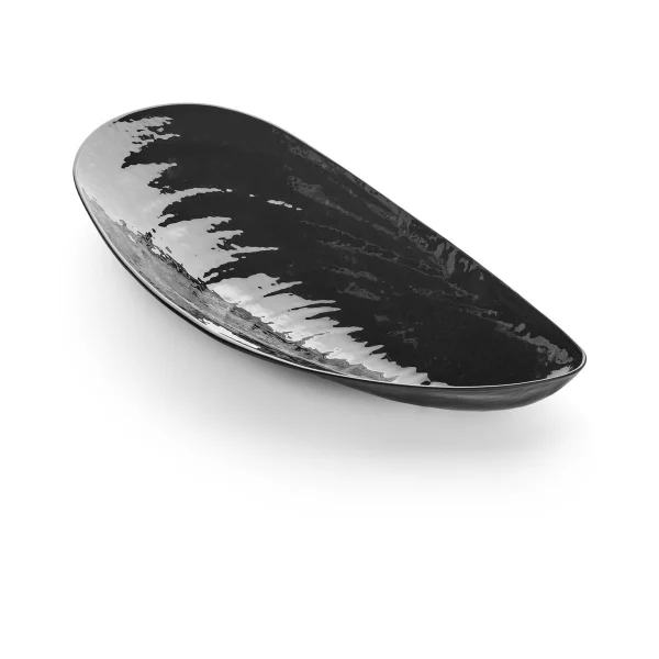 Serax Les Objets Mouleversants Marcel Schale L 21,5x46 cm Black