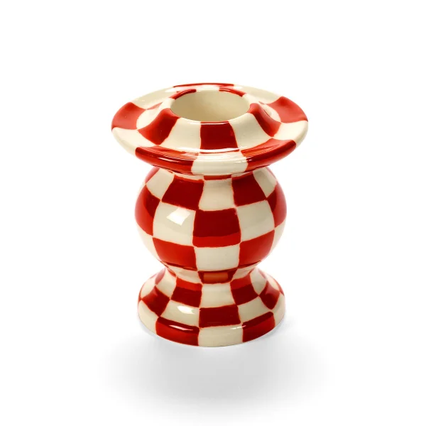 Serax Les Objets Mouleversants N°2 Kerzenständer Red-white