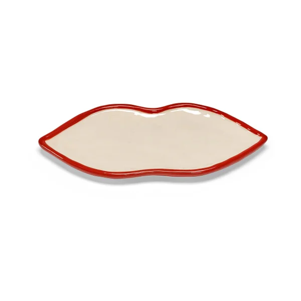 Serax Les Objets Mouleversants Tablett M Red-white