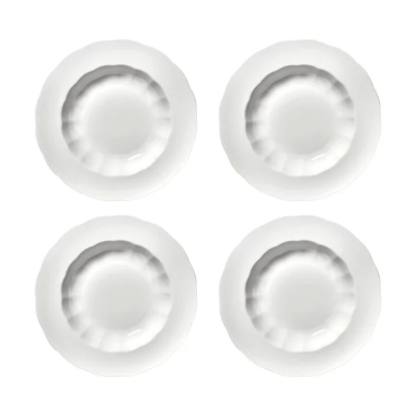 Serax Silhouette tiefer Teller L Ø27 cm 4er pack White
