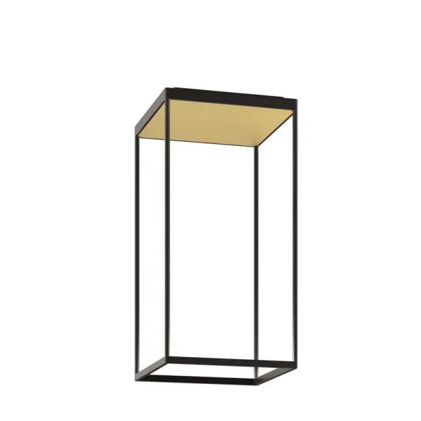 Serien Lighting - Reflex 2 LED-Deckenlampe 65 cm schwarz/gold,