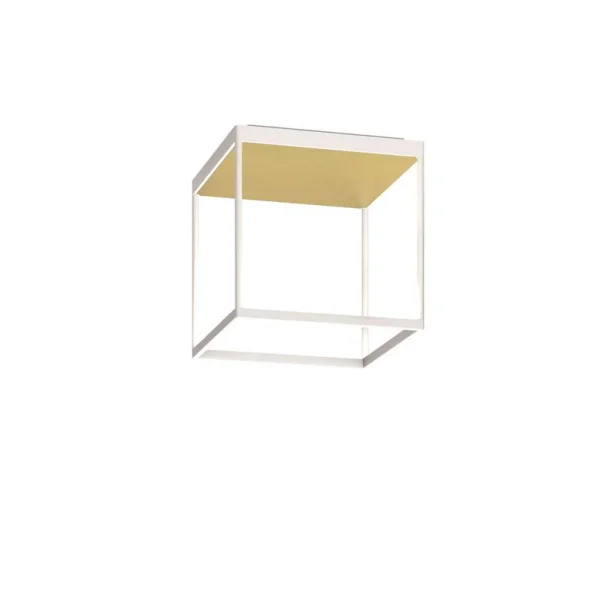 Serien Lighting - Reflex 2 LED-Deckenlampe, gold/weiß, 30 cm