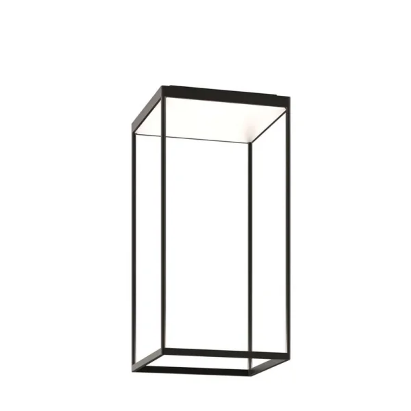 Serien Lighting - Reflex 2 LED-Deckenleuchte, Glas, schwarz