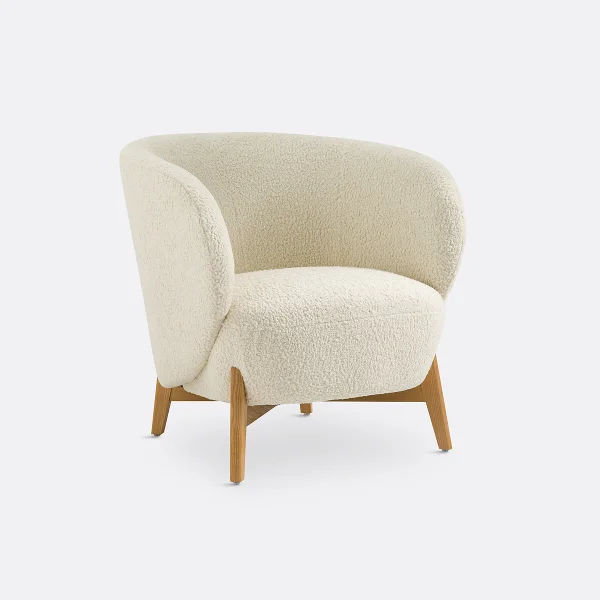 Sessel Lancy, Bouclé