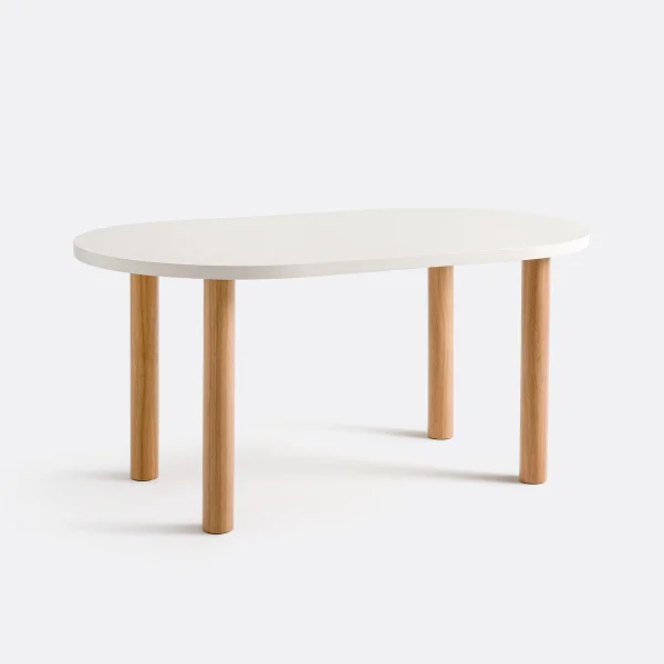 Set Alzar, Aus 4 Tischbeinen Zum Kombinieren, Furniert