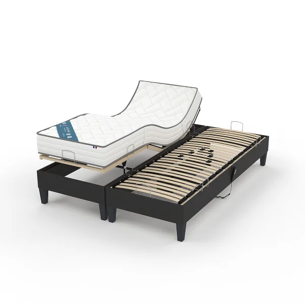 Set Aus Relax-lattenrost + Kaltschaummatratze