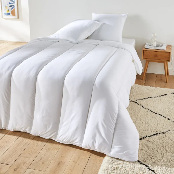 Set Duvet + 2 Kopfkissen, Mikrofaser Mit Milbenschutz