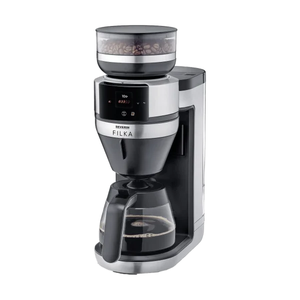 Severin FILKA vollautomatische Filterkaffeemaschine KA 4852 Glaskanne
