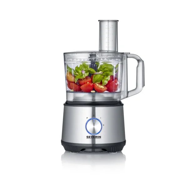 Severin Severin KM 3892 Küchenmaschine mit Blender Edelstahl
