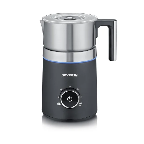 Severin Severin SM 3586 Spuma Milchaufschäumer 700 ml Silber-schwarz