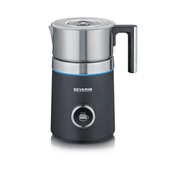 Severin Severin SM 3587 Spuma Plus Milchaufschäumer 700 ml Schwarzgrau
