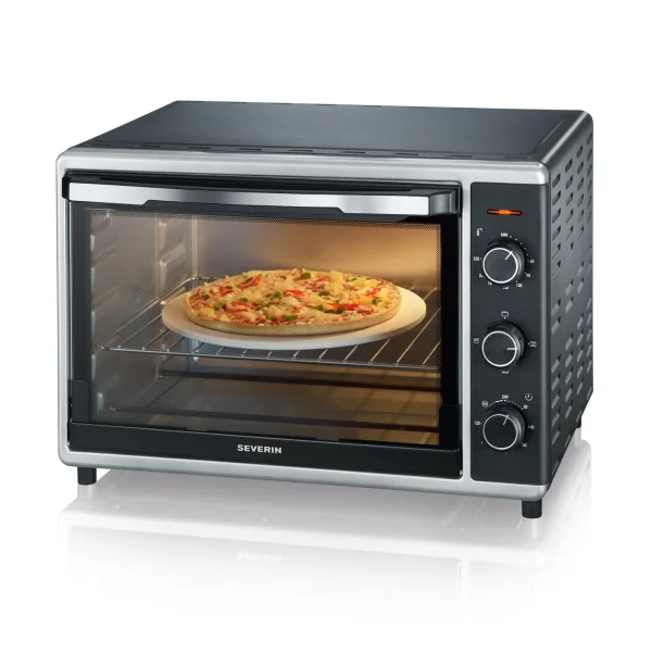 Severin Severin TO 2058 Tischbackofen mit Umluft 42 L Schwarz