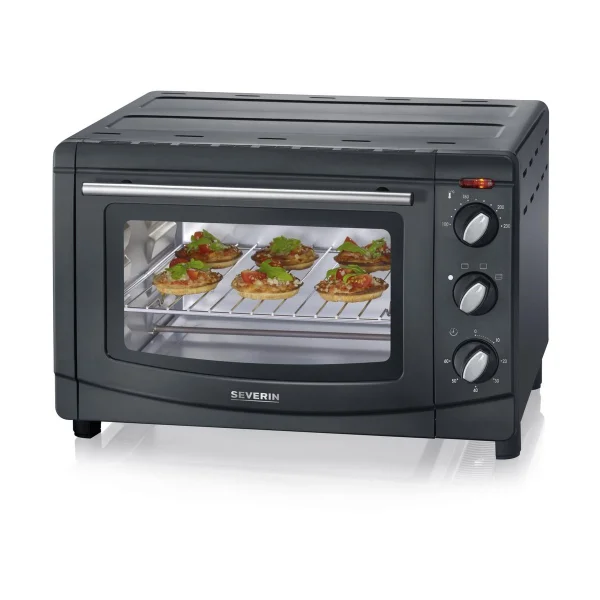 Severin Severin TO 2067 Mini-Ofen 20 L Schwarz
