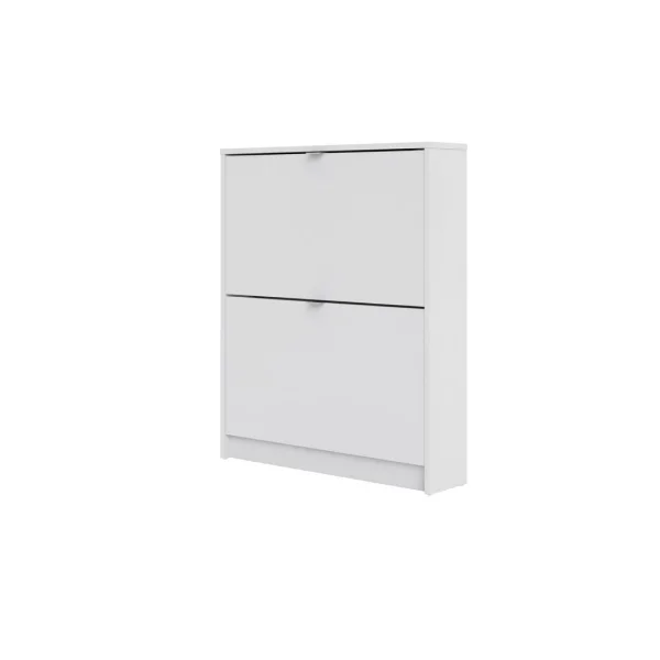 Shane Schuhschrank 2 Klapptüren 1R weiss.