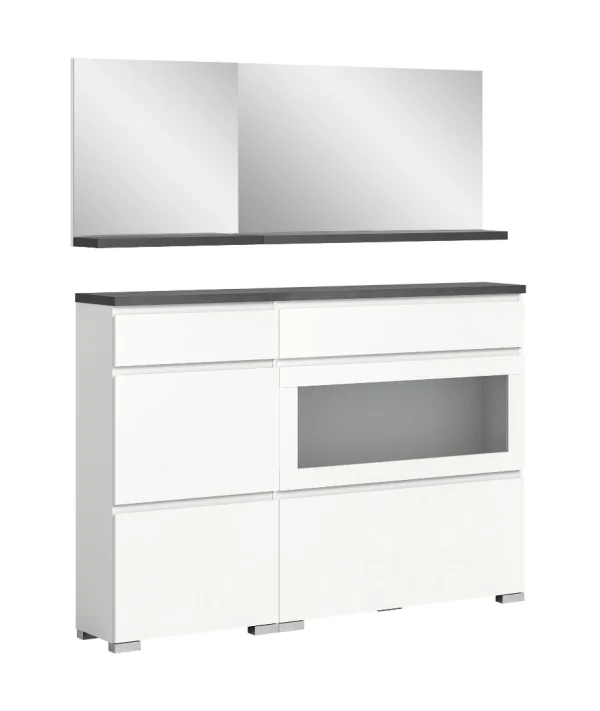 Shoelove Garderobenmöbel Set S3 Weiß.