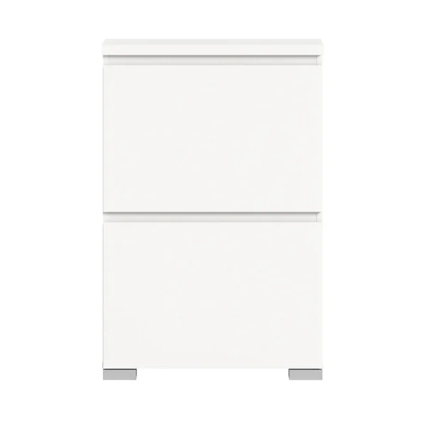 Shoelove Schuhschrank 2 Klaptüren 60x88cm weiß.