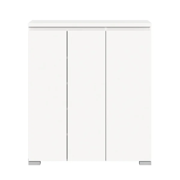 Shoelove Schuhschrank 3 Türen 95x109cm weiß.