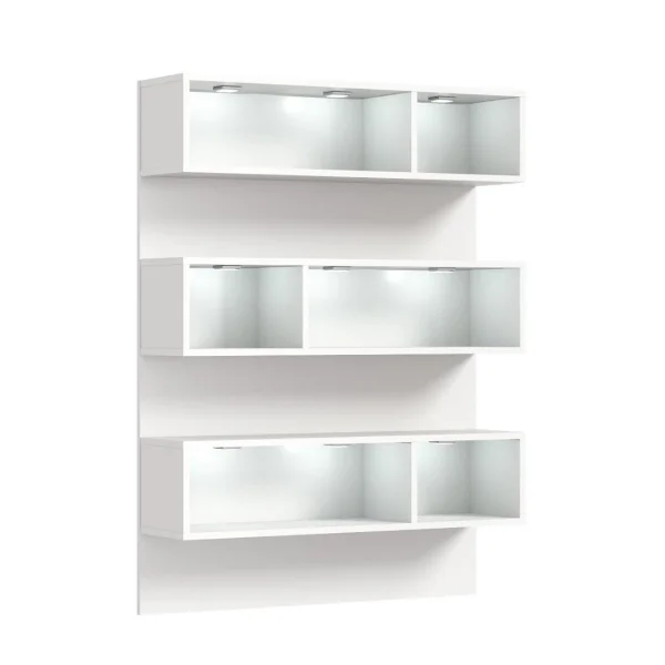 Shoelove Schuhschrank Inkl. Beleuchtung 6 Fächer weiß.