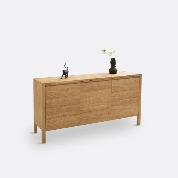 Sideboard Adelita Mit 3 Türen, Eiche