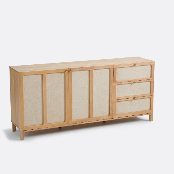 Sideboard Esmara, Esche Und Leinen